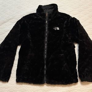 Girls The North Face M 10/12 reversible coat